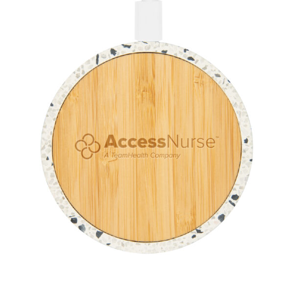 10W Speckle & Bamboo Wireless Charger