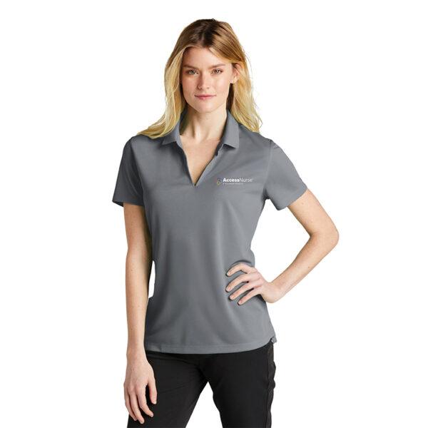 Nike Ladies Dri-FIT Micro Pique 2.0 Polo - Image 4