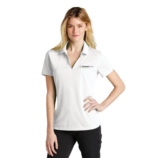 Nike Ladies Dri-FIT Micro Pique 2.0 Polo - Image 2