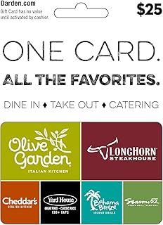 $25 Favorite Restaurants Gift Card
