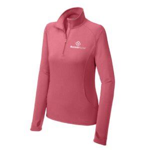 Sport-Tek Women's Sport-Wick Stretch 1/4-Zip Pullover